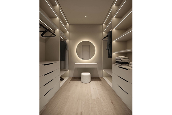 Why choose the integrated cabinet + door design to create a home storage system that is both efficient and beautiful?